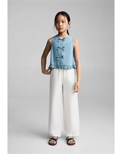 Топ KID COCO, синий Mango kids