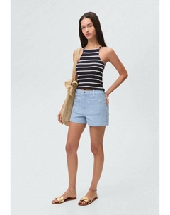 Джинсовые шорты, темно-синий Mango kids