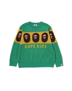 Детский свитер, зеленый A bathing ape®