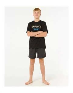 Футболка с принтом, черный Rip curl