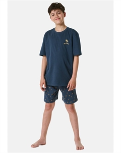 Пижама KURZ SET, серый Schiesser