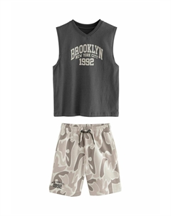 Майка REGULAR FIT, серый Next