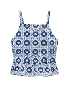 Топ, темно-синий Mango kids