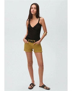 Топ, черный Mango kids