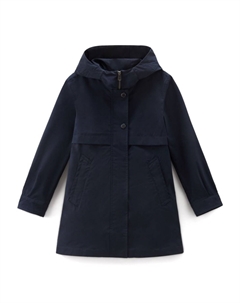 Парка Summer с капюшоном, синий Woolrich kids