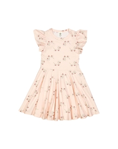 Платье из джерси BEKLEIDUNG, цвет Mary Bubblegum Balsam Cream Müsli by green cotton