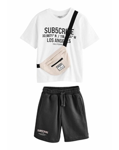 Футболка с принтом REGULAR FIT, белый Next