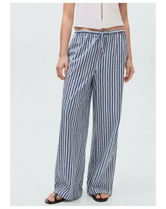 Брюки SKYP, темно-синий Mango kids