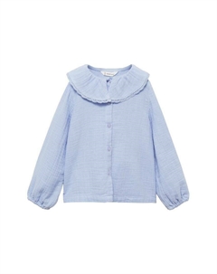 Рубашка VECCHIO, синий Mango kids