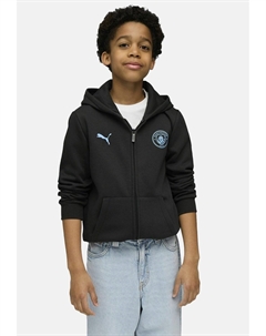 Толстовка на молнии MANCHESTER CITY FTBLESSENTIALS, черный Puma