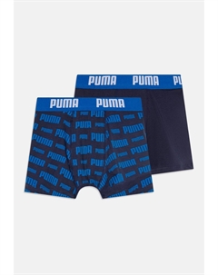 Брюки-кюлоты BOYS EVERYDAY LOGO PRINT 2 PACK, темно-синий Puma