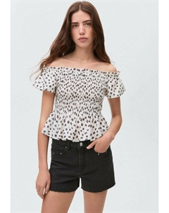 Джинсовые шорты, цвет Black Denim Mango kids