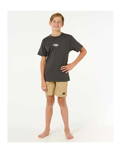 Футболка с принтом RAW ENERGY SKULL, антрацит Rip curl