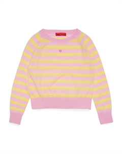 Джемпер в полоску, розовый Max&co