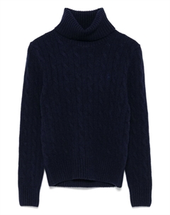 Kids джемпер фактурной вязки, синий Ralph lauren