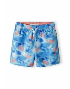 Пляжные шорты PRINT BOARD, флуоресцентный синий Minoti