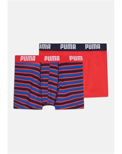 Брюки-кюлоты BOYS EVERYDAY STRIPED 2 PACK, красный Puma