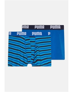 Брюки-кюлоты BOYS EVERYDAY STRIPED 2 PACK, темно-синий Puma
