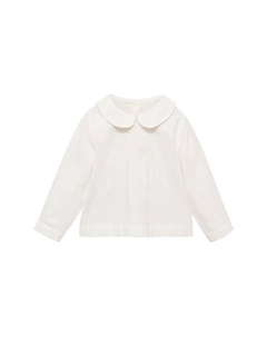 Рубашка, бежевый Mango kids