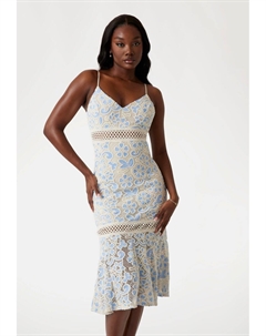 Повседневное платье, синий Guess