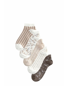 Носки 5 PACK, бежевый Next