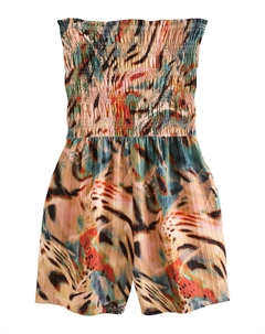 Комбинезон BANDEAU SHIRRED TALL - REGULAR FIT, мультиколор Next