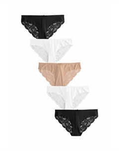 Трусы-брифы 5 PACK, черный Next