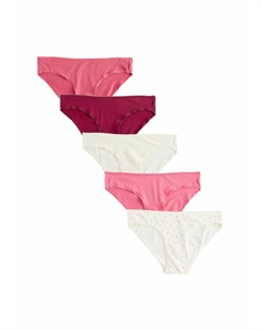 Плавки бикини RICH KNICKERS 5 PACK, фуксия Next
