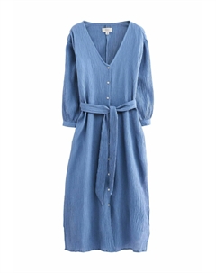 Длинное платье REGULAR FIT, синий Next