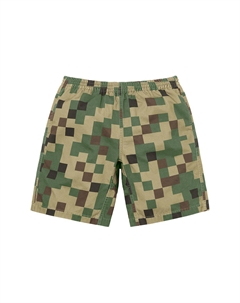 Осень-Зима 20 Повседневные шорты Унисекс, зеленый Supreme