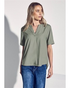 Блуза, зеленый Street one