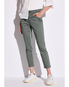 Брюки 45876, оливковый Street one