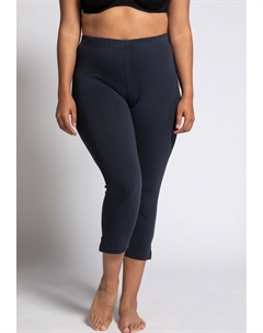 Пижамные штаны CAPRI KLASSISCHE 7/8 IN UNI SLIM FIT, темно-синий Ulla popken