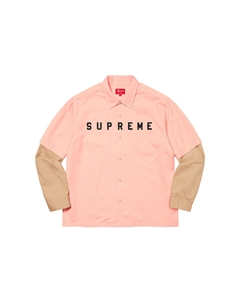 Осень/Зима 2020 Рубашка Унисекс, оранжевый Supreme