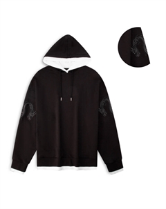 Свитшот ограниченной серии «Год Дракона» унисекс, черный Calvin klein