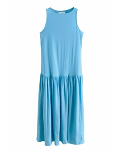 Длинное платье REGULAR FIT, синий Next