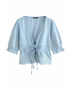 Блуза, синий Next