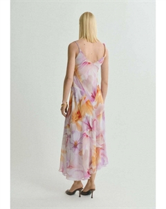 Платье макси, фиолетовый Mango