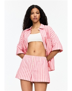 Шорты RUSTIC STRIPED - BERMUDA, розовый Pull & bear