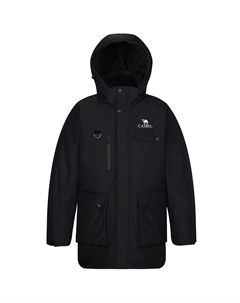 Пуховик унисекс, цвет Phantom Black/Phantom Black Camel