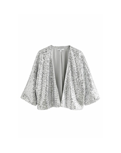 Блейзер REGULAR FIT, серебряный Next