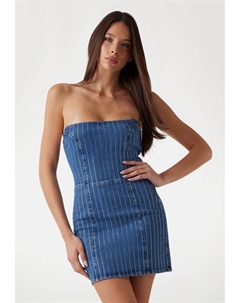 Коктейльное/вечернее платье TRÄGERLOSES, синий Guess