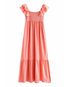 Длинное платье REGULAR FIT, фуксия Next