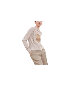 Кардиган женский Hermes, серо-бежевый Hermès