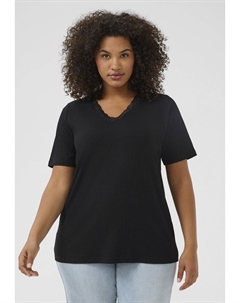 Футболка KCFANANDA, черный Kaffe curve