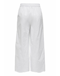 Брюки ONLROXANNE GESCHNITTEN, кремовый Only