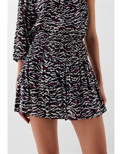 Мини-юбка RUFFLE, черный Scalpers