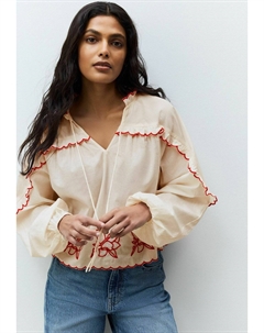 Блуза REGULAR FIT, слоновая кость Next