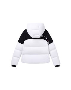 Пуховик женский, белый Spyder