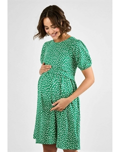 Платье из джерси MATERNITY FIT - DOUBLE LAYER NURSING, зеленый Jojo maman bébé